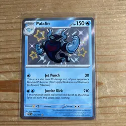 Palafin 124/091 - Pokemon Paldean Fates - Baby Shiny - NM - Image 1