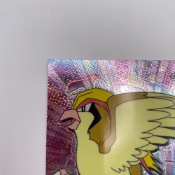 Topps Chrome Pokemon Pidgeot #18 LP Base Foil Chrome 1999 Vintage - Image 4
