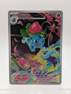 Ivysaur 134/132 Illustration Rare Mega Evolution Pokemon NM - Image 1
