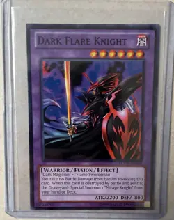 Yugioh Dark Flare Knight LCYW-EN049 Common NM Near Mint - Image 1