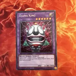 Ojama King - SGX1-ENC21 - 1st Edition - Secret Rare - Yugioh Speed Duel NM - Image 1