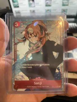 One Piece CCG Sanji Alternate Art OP10-005 SR Royal Blood - Image 1