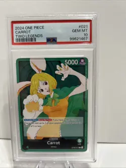 Carrot OP08-021 (Leader Card) Two Legends ONE PIECE Card TCG English - Image 1