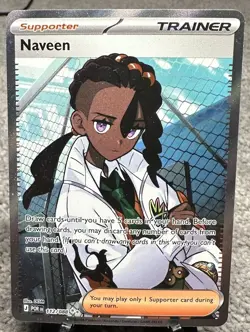 NAVEEN 112/088 PERFECT ORDER FULL ART ULTRA RARE HOLO NM - POKEMON CARD - Image 1