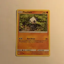 Pancham 81/181 Common Yuka Morii SM Team Up Pokemon Card NM - Image 2