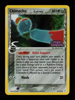 Chimecho (Delta Species) 37/110 Reverse Holo Holon Phantoms Pokemon Card - Image 1