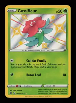Gossifleur SV010/SV122 Shiny Holo Rare Shining Fates: Shiny Vault Pokemon Card - Image 1