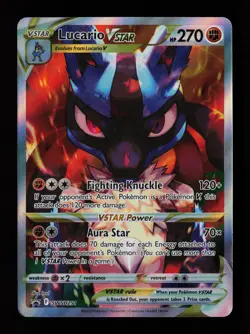 Lucario VSTAR SWSH291 SWSH: Sword & Shield Promo Cards Pokemon Card - Image 1