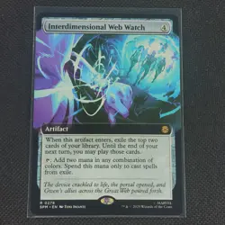 Interdimensional Web Watch - 0278 - R - Non Foil - Extended - MTG - NM/M - Image 1