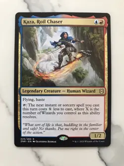 Kaza Roil Chaser MTG Magic the Gathering Card NM Near Mint Zendikar Rising ZNR - Image 1