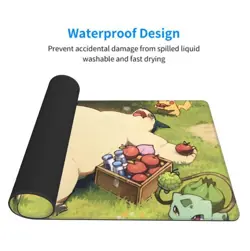 Board Card Game Pokemon Bulbasaur 2497 Gaming Mouse Pad PTCG CCG MTG Play Mat - Image 3