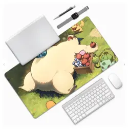 Board Card Game Pokemon Bulbasaur 2497 Gaming Mouse Pad PTCG CCG MTG Play Mat - Image 4