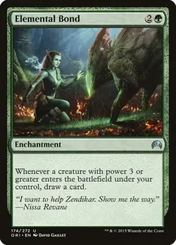 Magic The Gathering MTG ELEMENTAL BOND Magic Origins NM Near Mint - Image 1