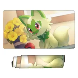 Board Game Pokemon Sprigatito HD Playmat Games Mousepad Play Mat of TCG 60*35cm - Image 1