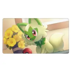 Board Game Pokemon Sprigatito HD Playmat Games Mousepad Play Mat of TCG 60*35cm - Image 4