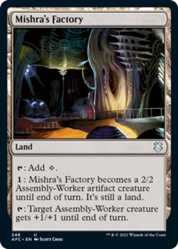 4x Mishra's Factory ~ Near Mint Commander: Adventures in the Forgotten Realms MT - Image 1
