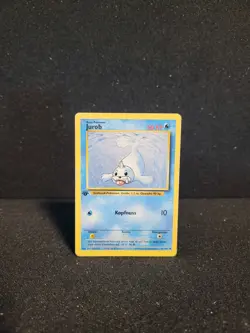 Pokemon Karte Jurob - 1. Edition - 41/102 Basis Set - Image 1