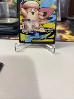 POKEMON Mega Clefeble EX 103/088 ULTRA RARE FULL ART HOLO Perfect Order NM✨ - Image 3