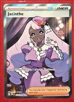 Pokemon Perfect Order JACINTHE Trainer 110/088 Full Art Ultra Rare - Image 1