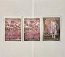 Pokemon Mew & Mewtwo Binder Lot | CGC 10 Black Star Promo, Holo, Vintage, Modern - Image 3