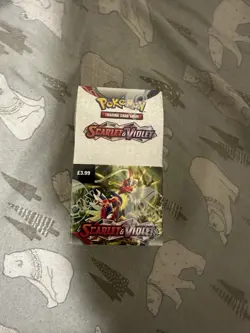 Pokemon TCG Scarlet and Violet Base Set Half Booster Box, 18 Boosters ~ Sealed💜 - Image 1