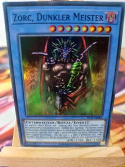 Zorc, Dunkler Meister DCR-DE082 Super Rare 25th Deutsch NM YUGIOH - Image 1