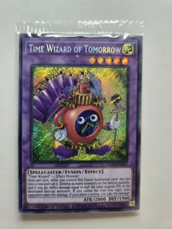 Time Wizard of Tomorrow Limited Edition Ultra Rare YuGiOh Card Sealed Promo AA79 - Image 1
