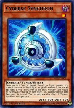 Cyberse Synchron - SAST-EN002 - Rare - 1st Edition - Yugioh - Image 1