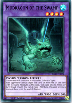 Mudragon of the Swamp - RA01-EN028 - Super Rare - 1st Edition Yugioh - Image 1