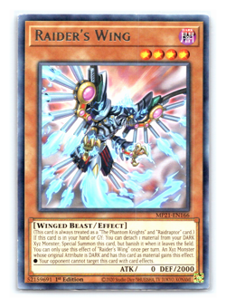 Raider’s Wing - MP21-EN166 - Rare - 1st Edition Yugioh - Image 1