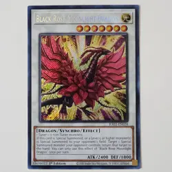 Black Rose Moonlight Dragon - RA03-EN038 - NM - Secret Rare - 1st ed Yugioh - Image 1