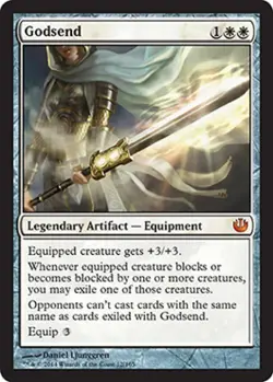 Godsend - Light Play MTG Journey into Nyx - Image 1