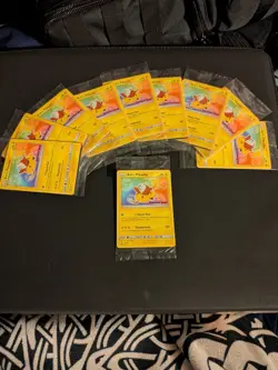 Pokemon Ash's Pikachu Promo Card SM108 Sealed Pack 2017 Sun & Moon English - Image 2