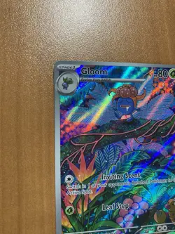 GLOOM 198/197 ILLUSTRATION RARE OBSIDIAN FLAMES POKEMON HOLO Trading Card NM - Image 5