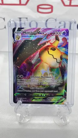 Mimikyu Vmax Rare Brilliant Stars #69/172 Pokemon Card - Image 1