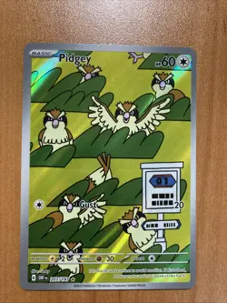 Pidgeot 225 SIR IR Rare Pidgey 207 Pidgeotto 208 TCG Pokemon OBF Card Set NM - Image 2