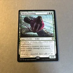 Wizards of the Coast Ohran Frostfang Snow Creature R 0279 Rare - Image 1