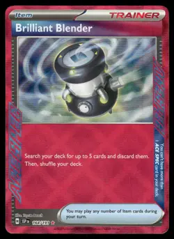 Pokemon Cards Brilliant Blender 164/191 Surging Sparks ACE SPEC Rare NM - Image 1