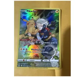 The Pokemon Company Pikachu TG05/TG30 Lost Origin Trainer Gallery Ultra Rare Ho… - Image 1