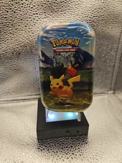 Pokemon Mega Evolution Ascended Heroes Mini Tin Pikachu English New In-Hand - Image 1