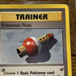 Pokemon TCG Pokemon Flute Base Set 86/102 Regular Unlimited Uncommon - Image 3