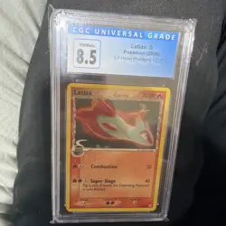 2006 Pokemon EX HP Firemist TD - Latias Holo #21 gcg 8.5 NM-MT - Image 1