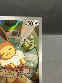Eevee Pokemon Center 173 Scarlet & Violet Black Star Promo Near Mint - Image 3