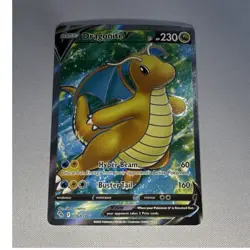 Pokemon Dragonite V 076/078 Pokemon GO Ultra Rare Full Art Holo - Image 1