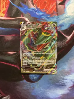 Rayquaza VMAX 111/203 Ultra Rare Swsh07: Evolving Skies Pokemon - Image 1