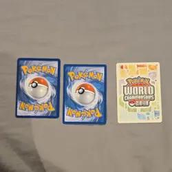 Pokemon TCG World Championships 2010 Lot 3 Prinplup Squirtle Magikarp English - Image 2