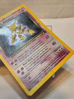 Dark Alakazam 1/82 Holo Rare Unlimited Team Rocket Pokemon 1747 - Image 5