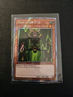 Man-Eater Bug - RA03-EN082 - Platinum Secret Rare 1st Edition Yugioh NM - Image 1