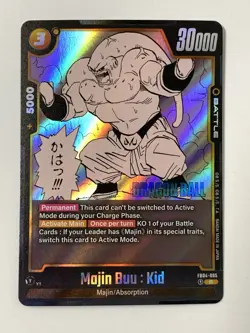 Dragon Ball Super Card Game Manga Booster FB04-095 Majin Buu Kid - Image 1