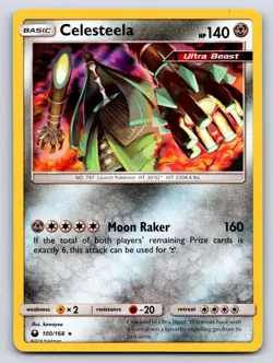 Celesteela 100/168 Holo Rare Celestial Storm Pokemon Holo Lightly Played - Image 1